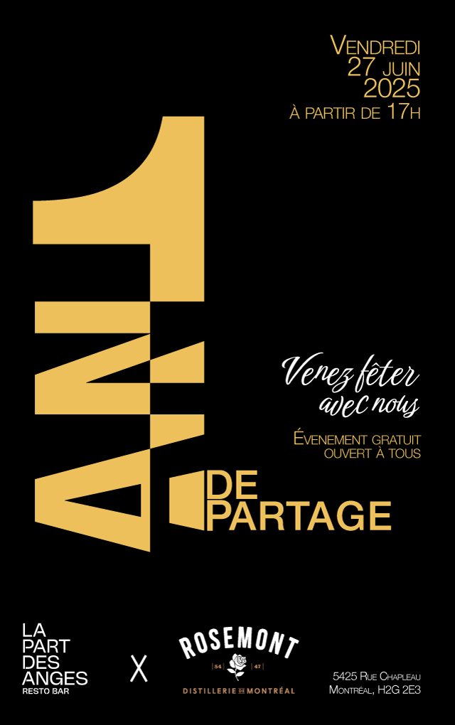 Affiche Part des Anges